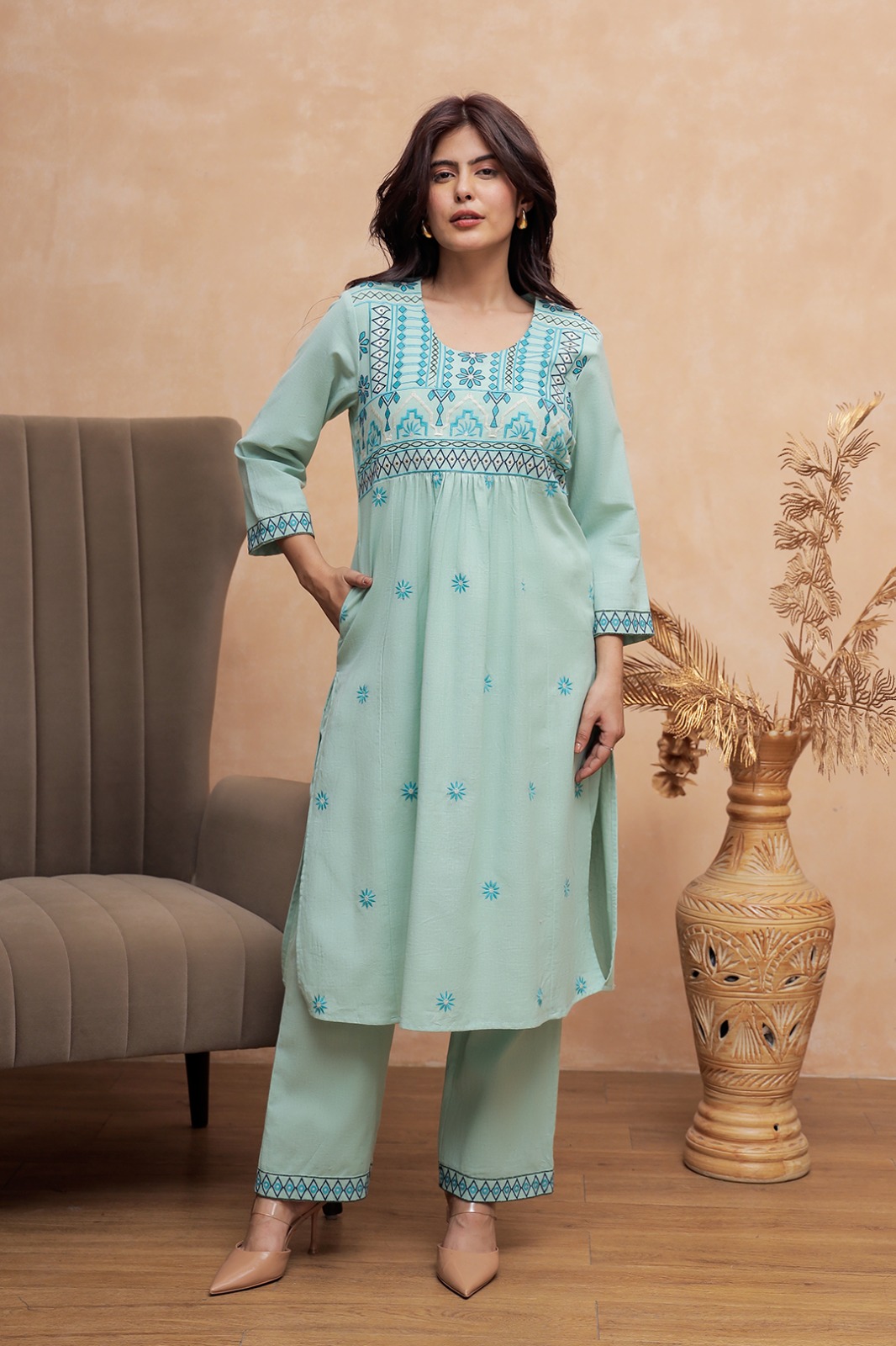 Pure khaadi 2-piece Coord set